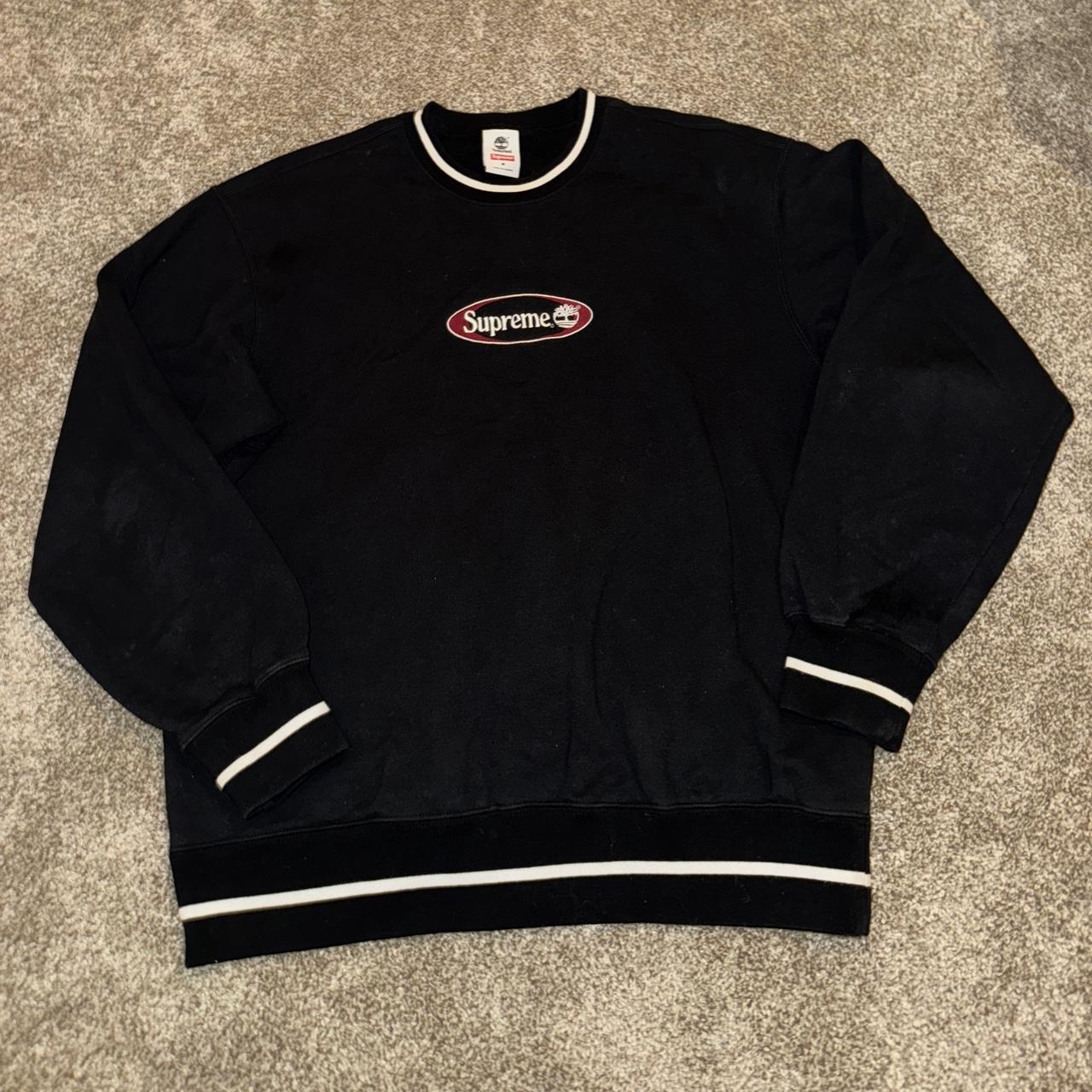 Supreme Box Logo Crewneck FW06 Teal Purple Size | Depop