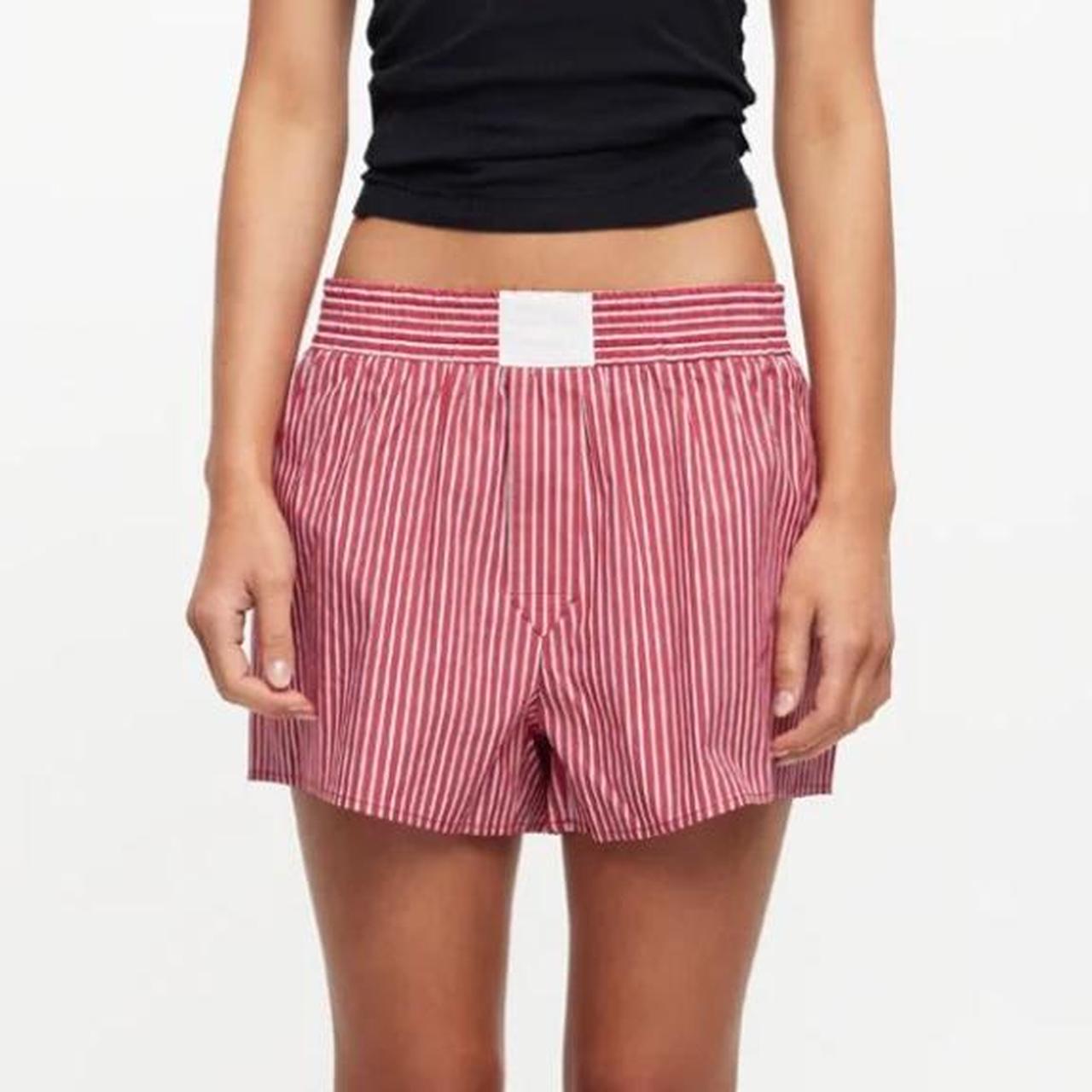 Lioness Cobaine Shorts Red stripes Size XS runs... Depop