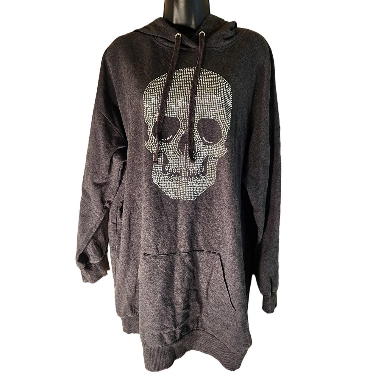 No boundaries skull outlet hoodie