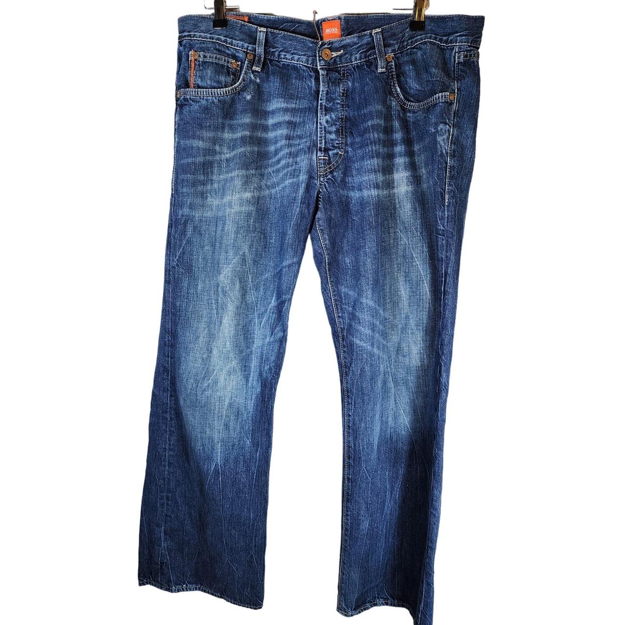 Hugo boss button fly jeans hotsell