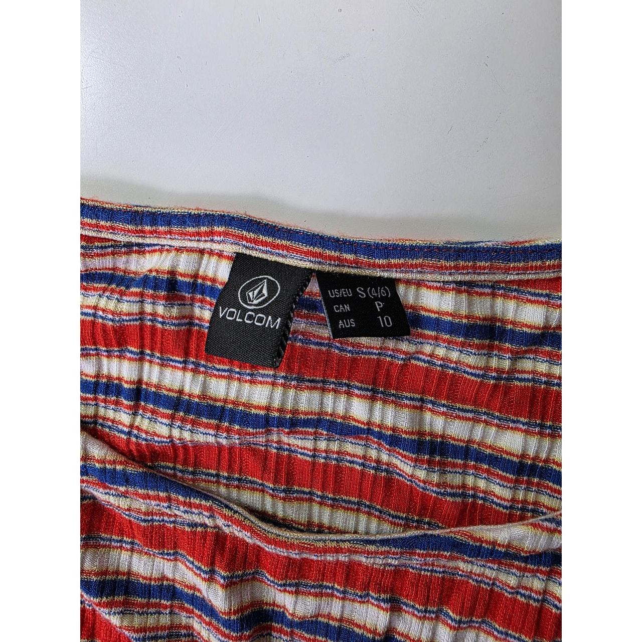 Volcom Women's Blouse - Red - S – VOLCOM Red Oran… - image 4