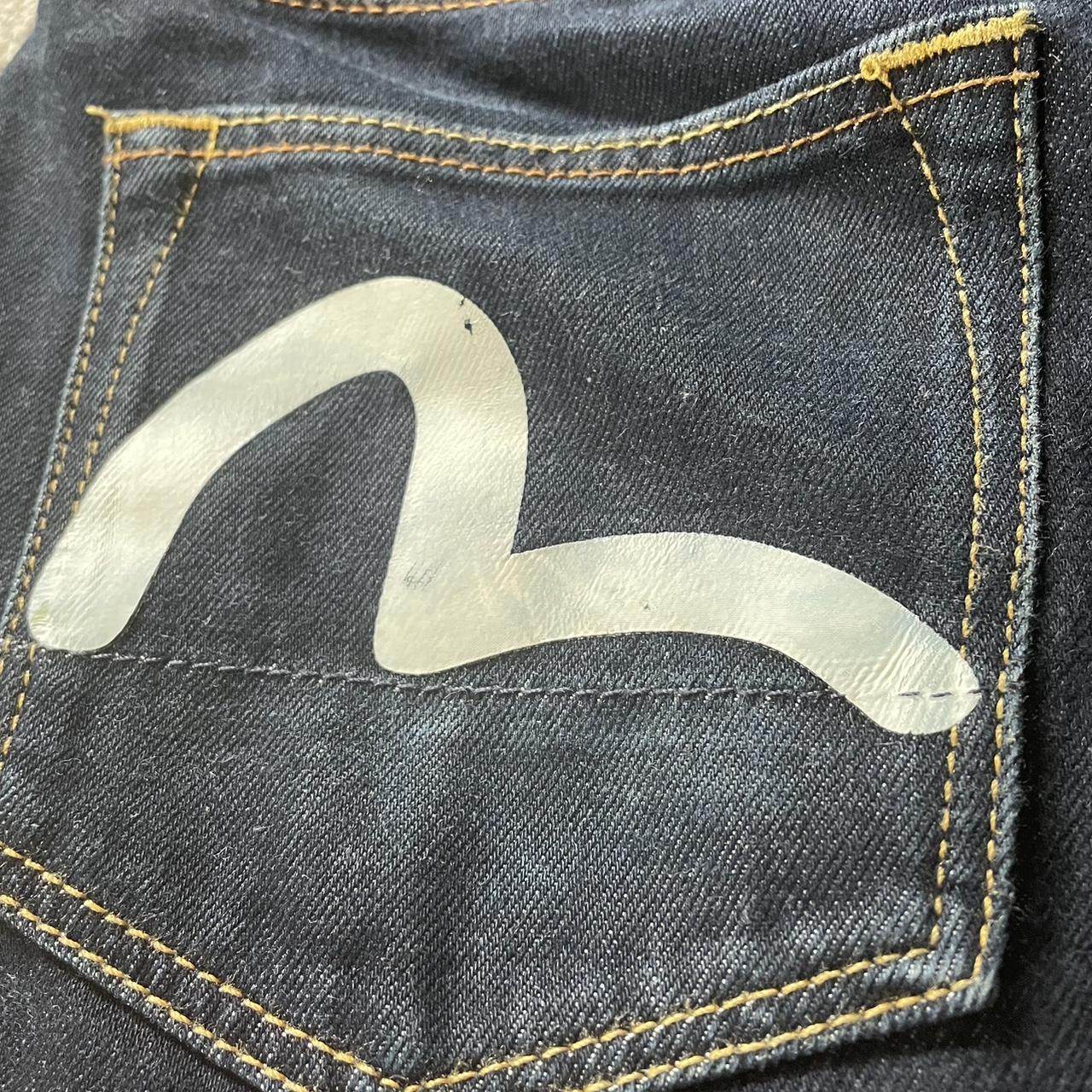 Evisu jorts Previous owner said they were jeans and... - Depop