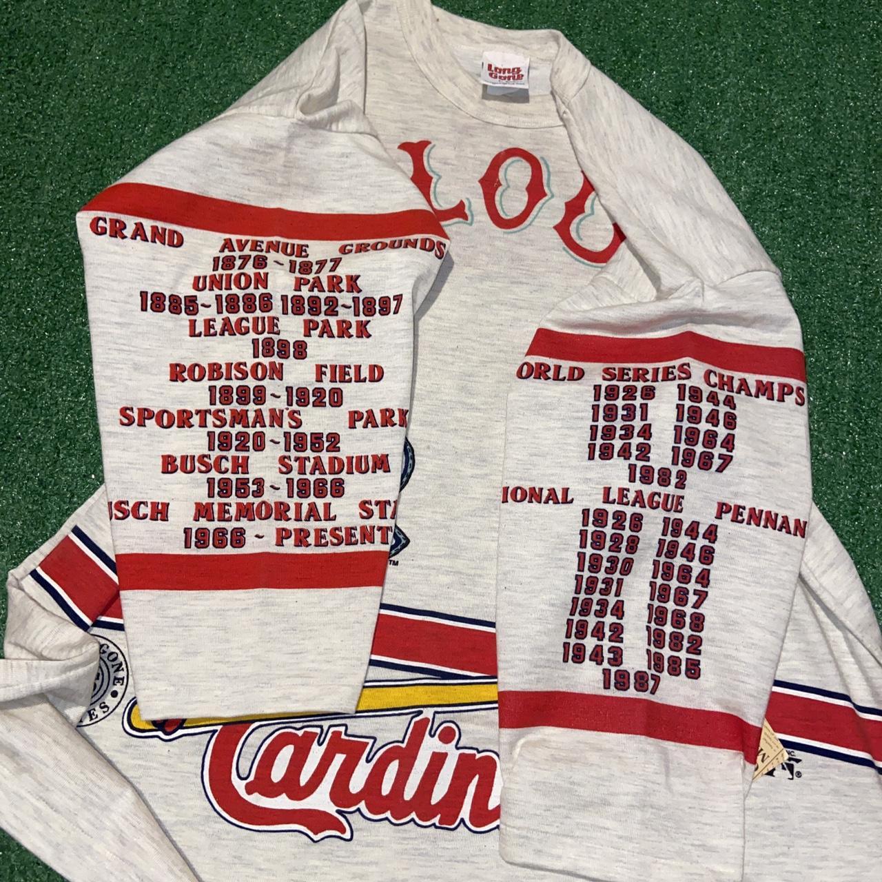 Vintage St. Louis Cardinals AOP MLB Tee Vintage - Depop