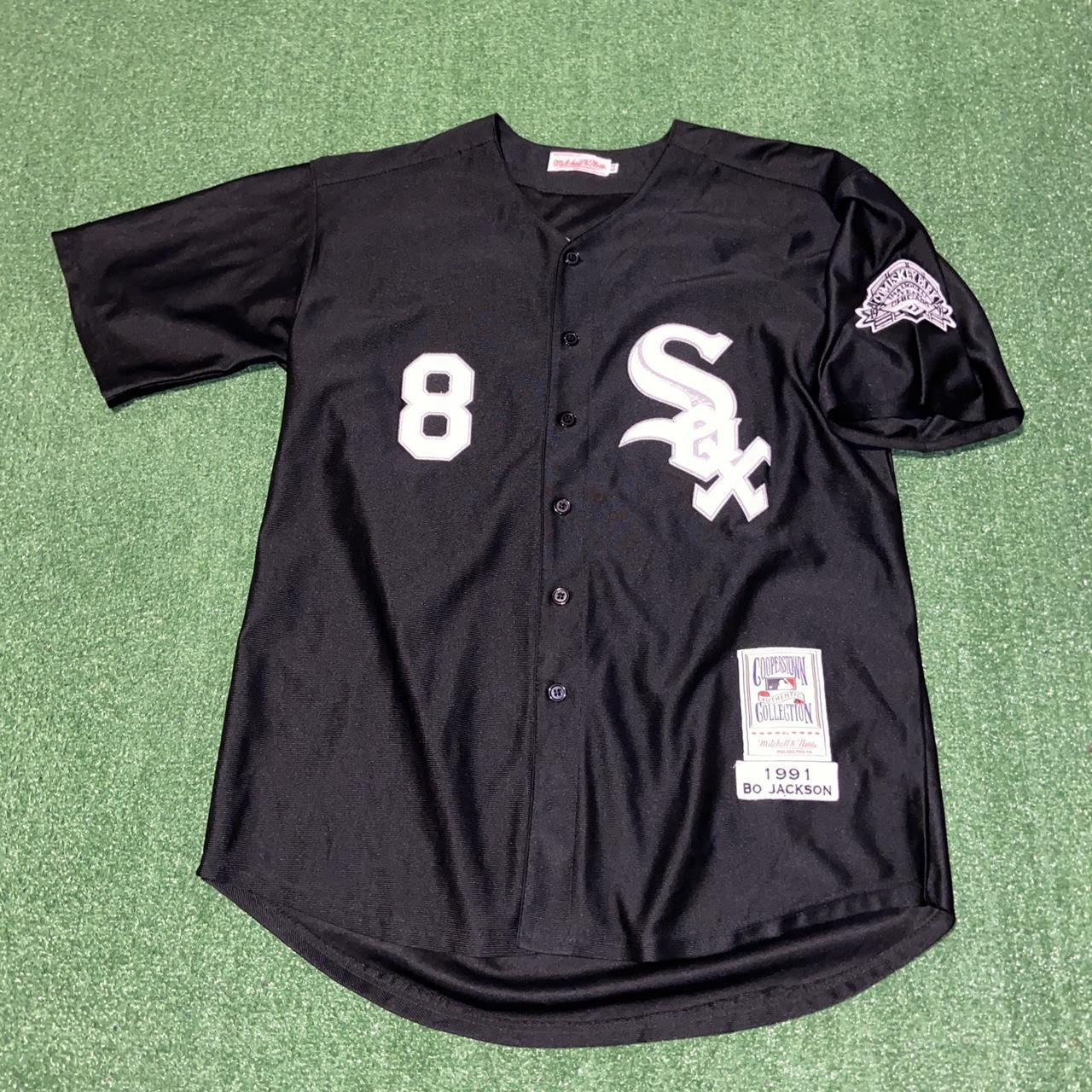 Mitchell & Ness, Shirts, Mlb Chicago White Sox Bo Jackson Jersey