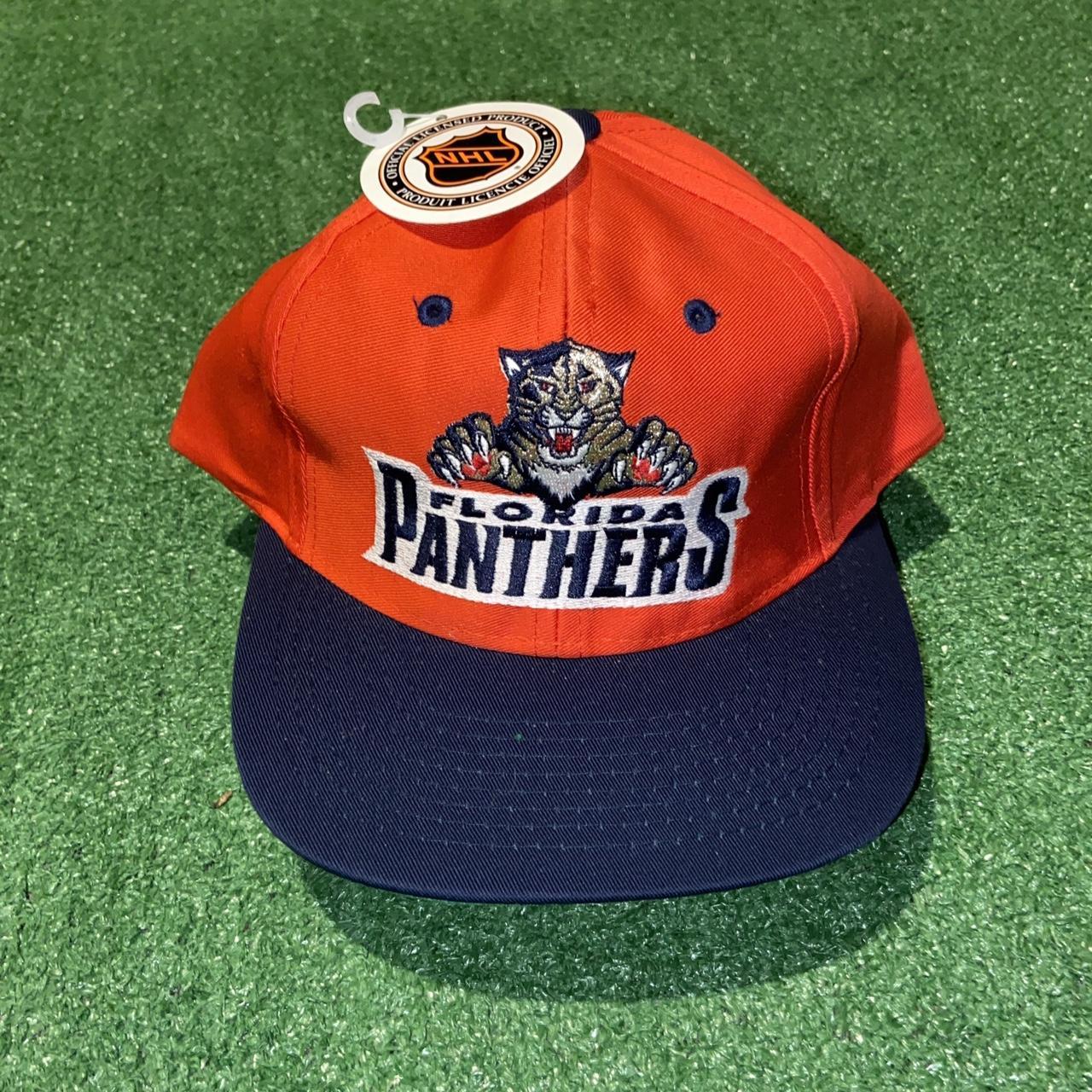 VTG NWT Competitor NHL Florida Panthers Snapback Hat... - Depop