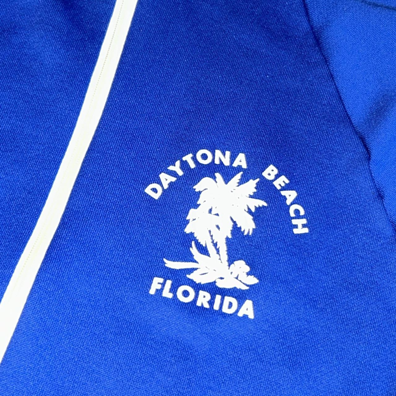 VTG 70s Sportswear Daytona Beach Full Zip Jacket - - Depop