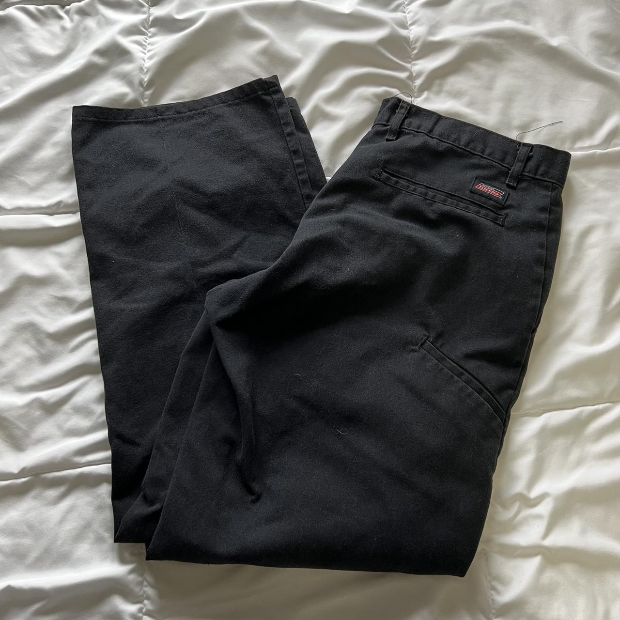 Dickies Men's Black Trousers | Depop