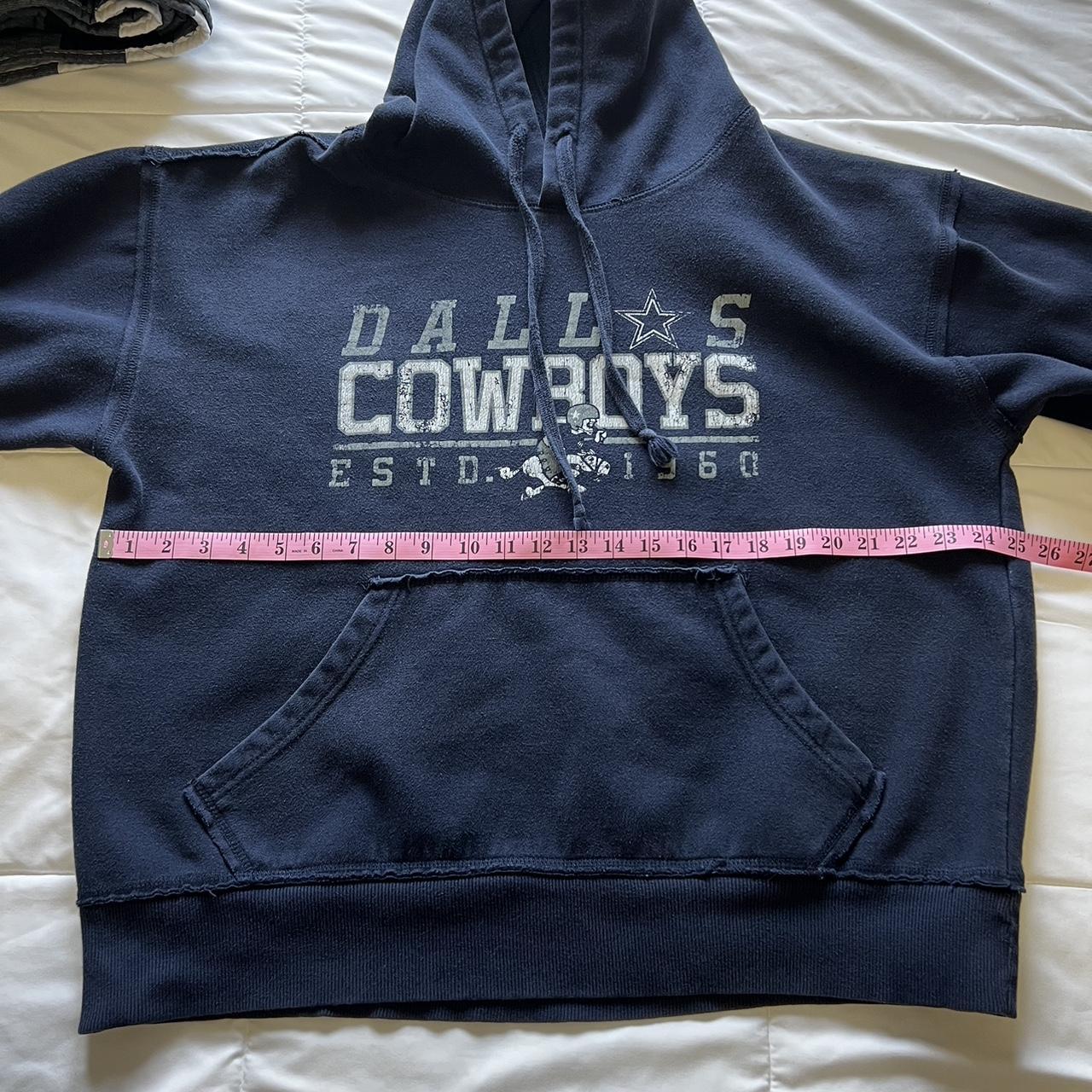 Vintage Dallas Cowboys Hoodie S - Blue