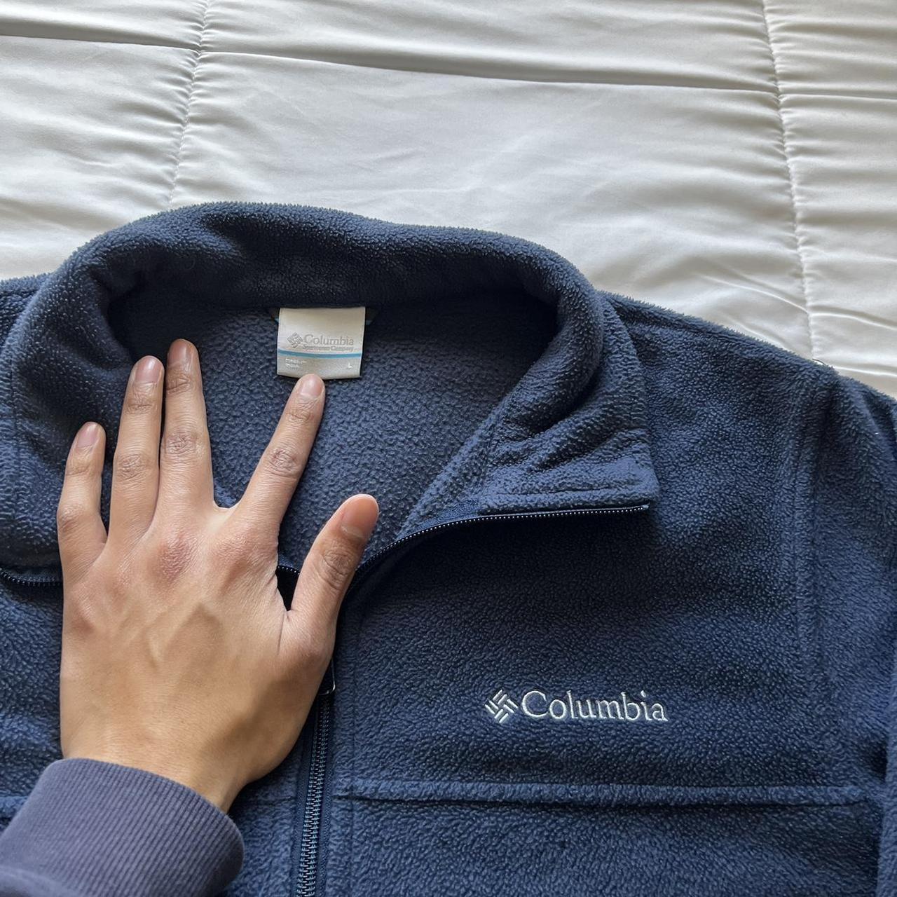 Columbia Sportswear Men's Navy and Blue Jacket (3)