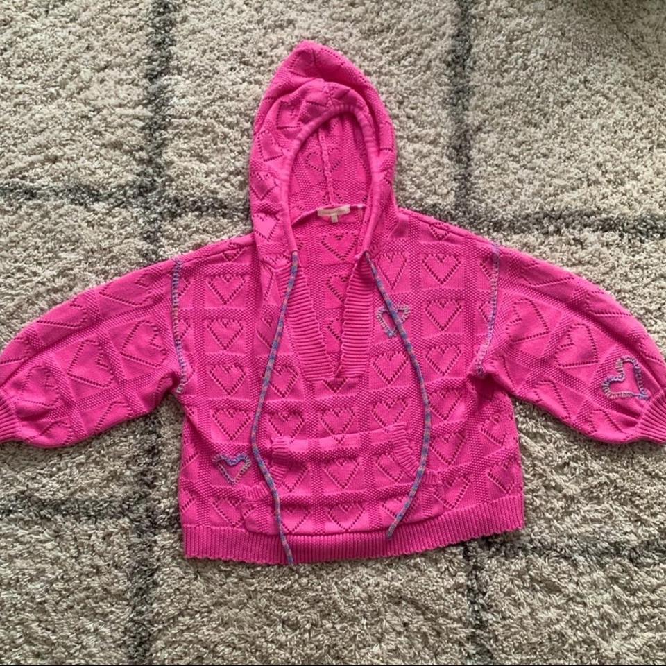 Love Shack Press Hoodie in Pink