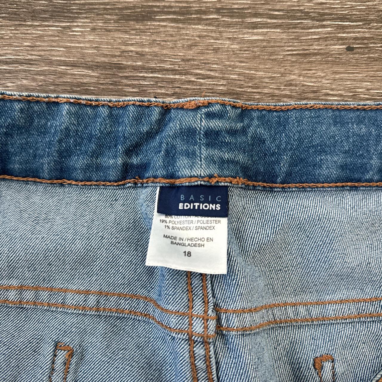 Basic Editions Women's Jeans - Blue - 18 – Basic … - image 3