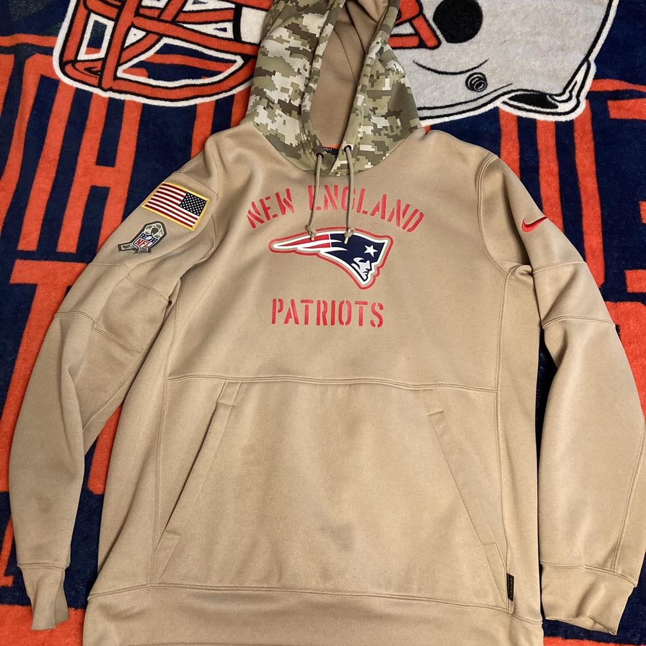 New England Patriots Salute to Service hoodie Great - Depop