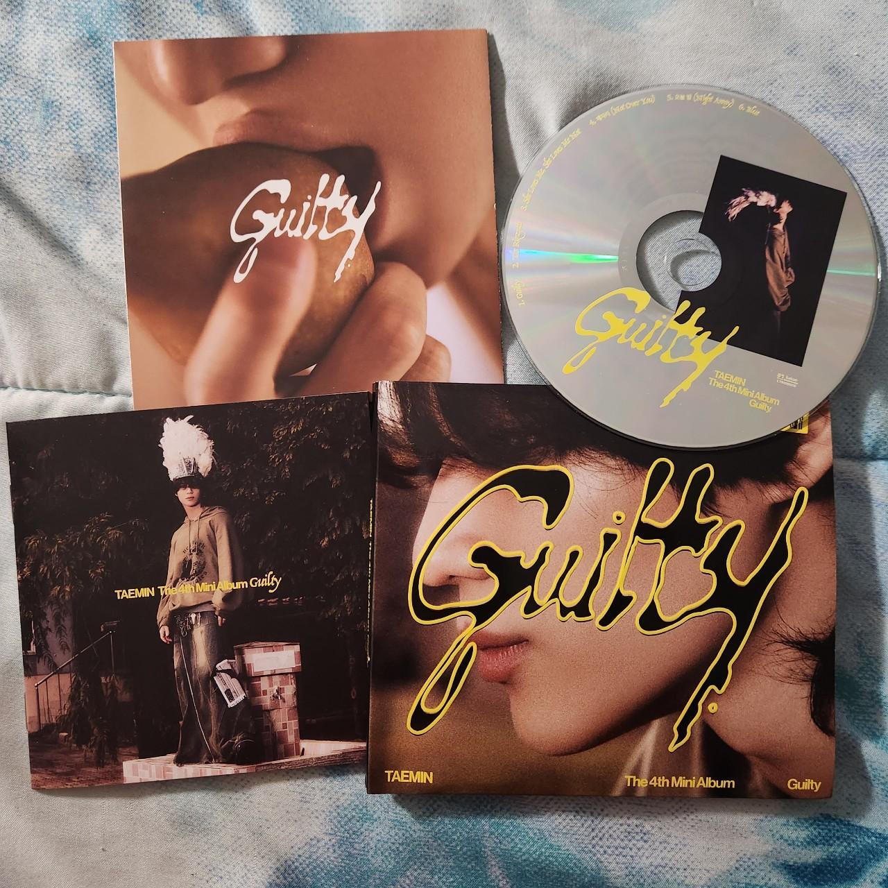 shinee taemin the 4th mini album guilty digipack... - Depop