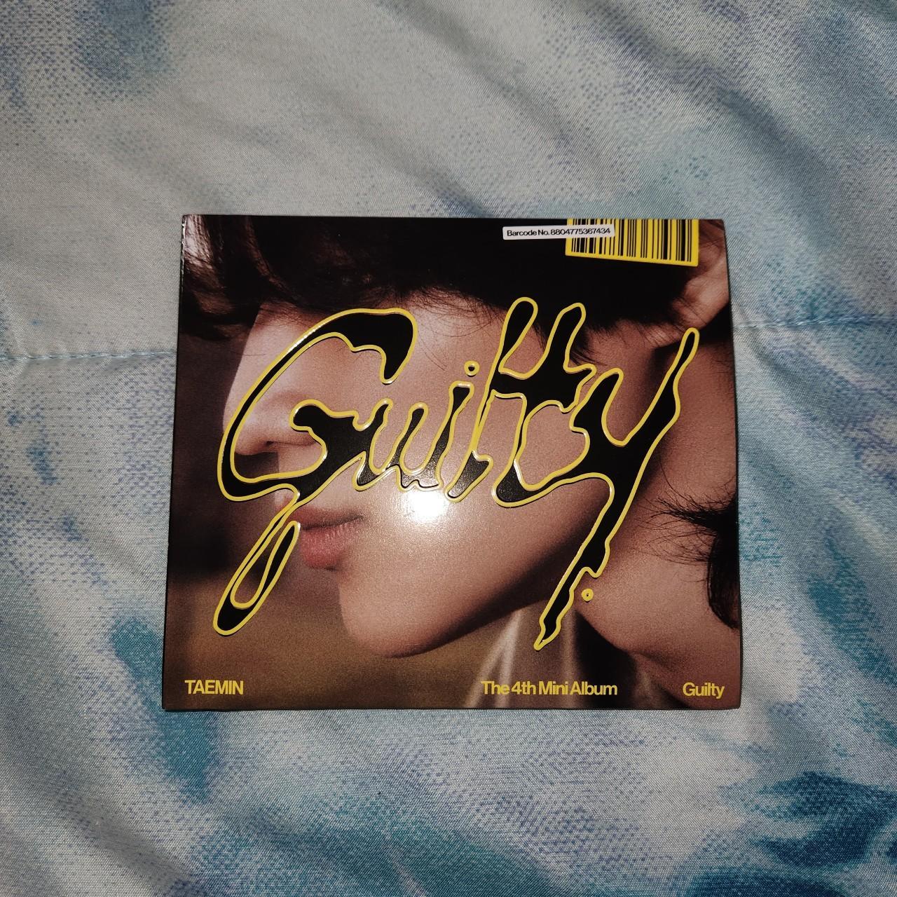 shinee taemin the 4th mini album guilty digipack... - Depop