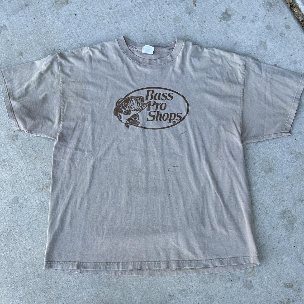 Vintage bass, pro shop T-shirt A few paint stains,... - Depop