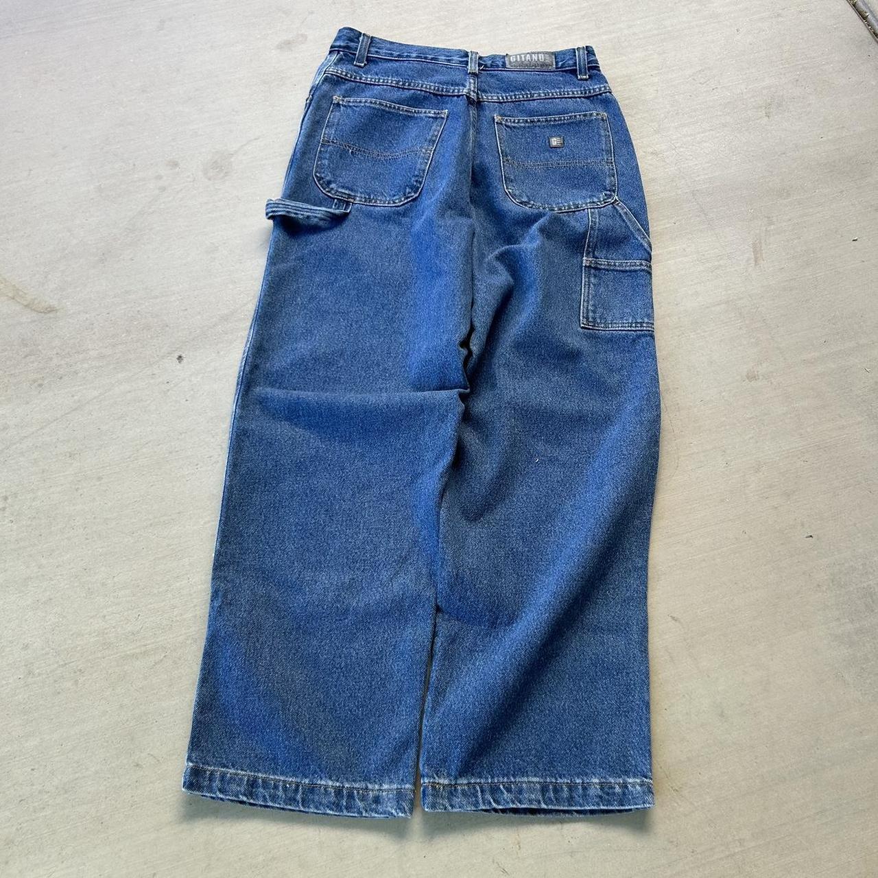 Y2k Baggy Jeans Super Great Wide Legs Size 14 No Depop 0648