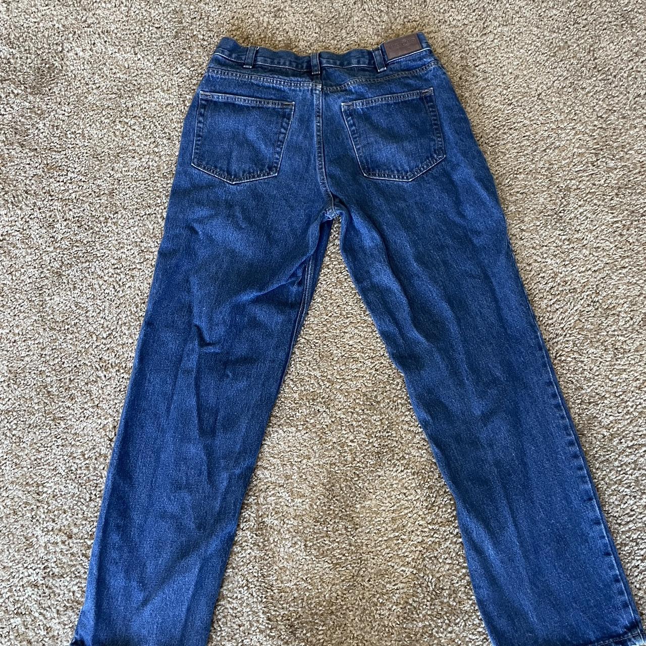 Men's Blue and Navy Jeans | Depop