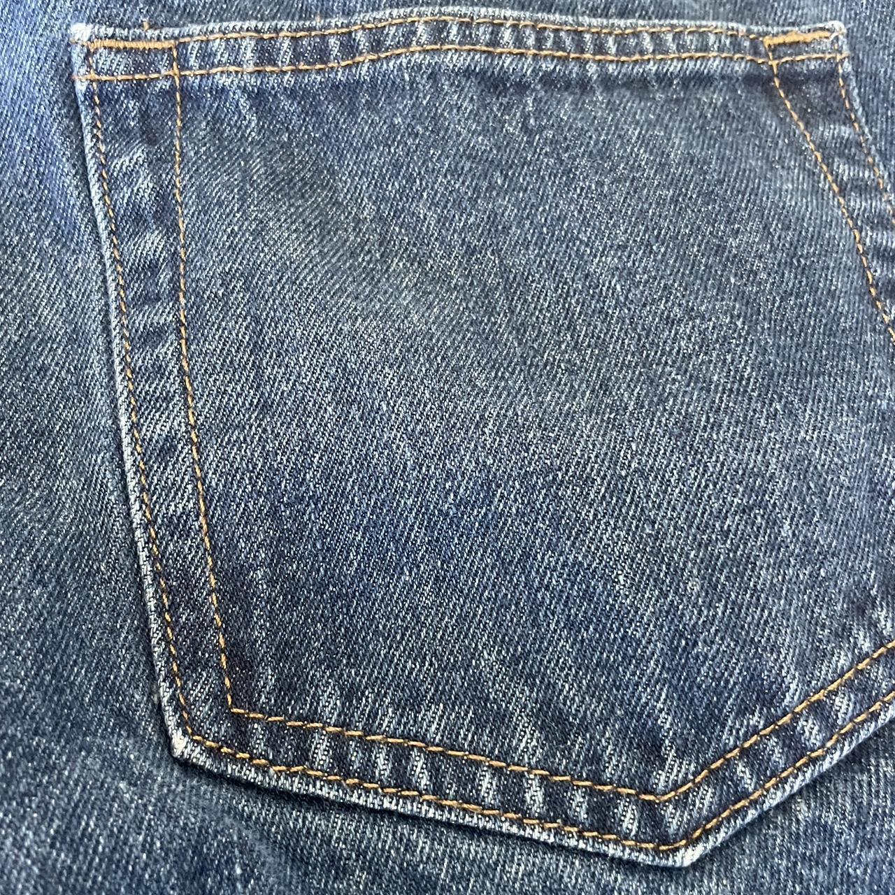 Men's Blue and Navy Jeans | Depop