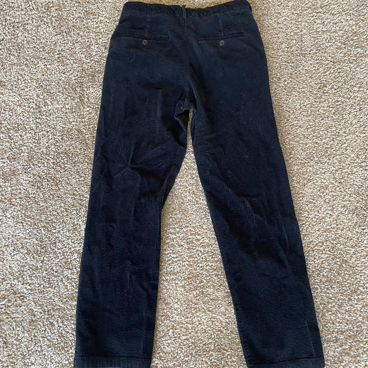H&M Men's Black Trousers Depop