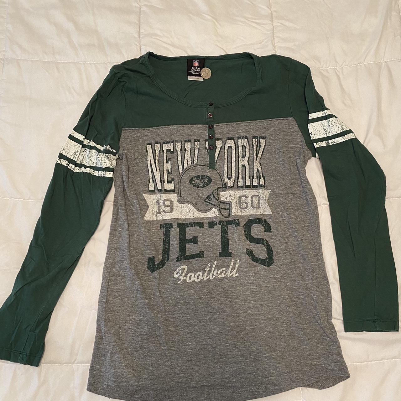 Women's New York Jets long sleeve shirt in great - Depop