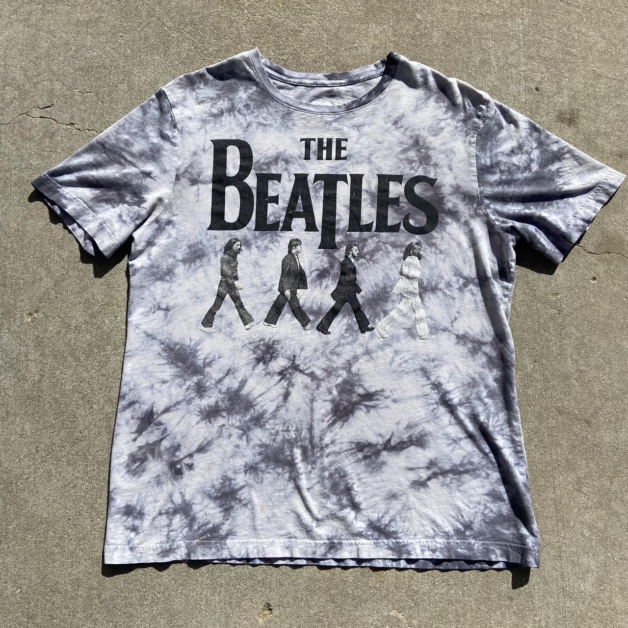 The Beatles tie-dye shirt size M 1OF1 Hand made... - Depop