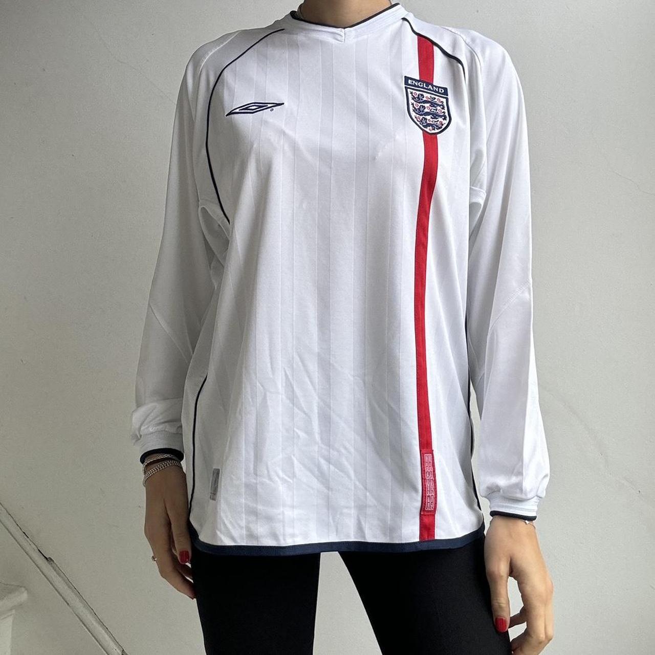 England Umbro Long Sleeve 2006 2008 England Long Sleeved L/s