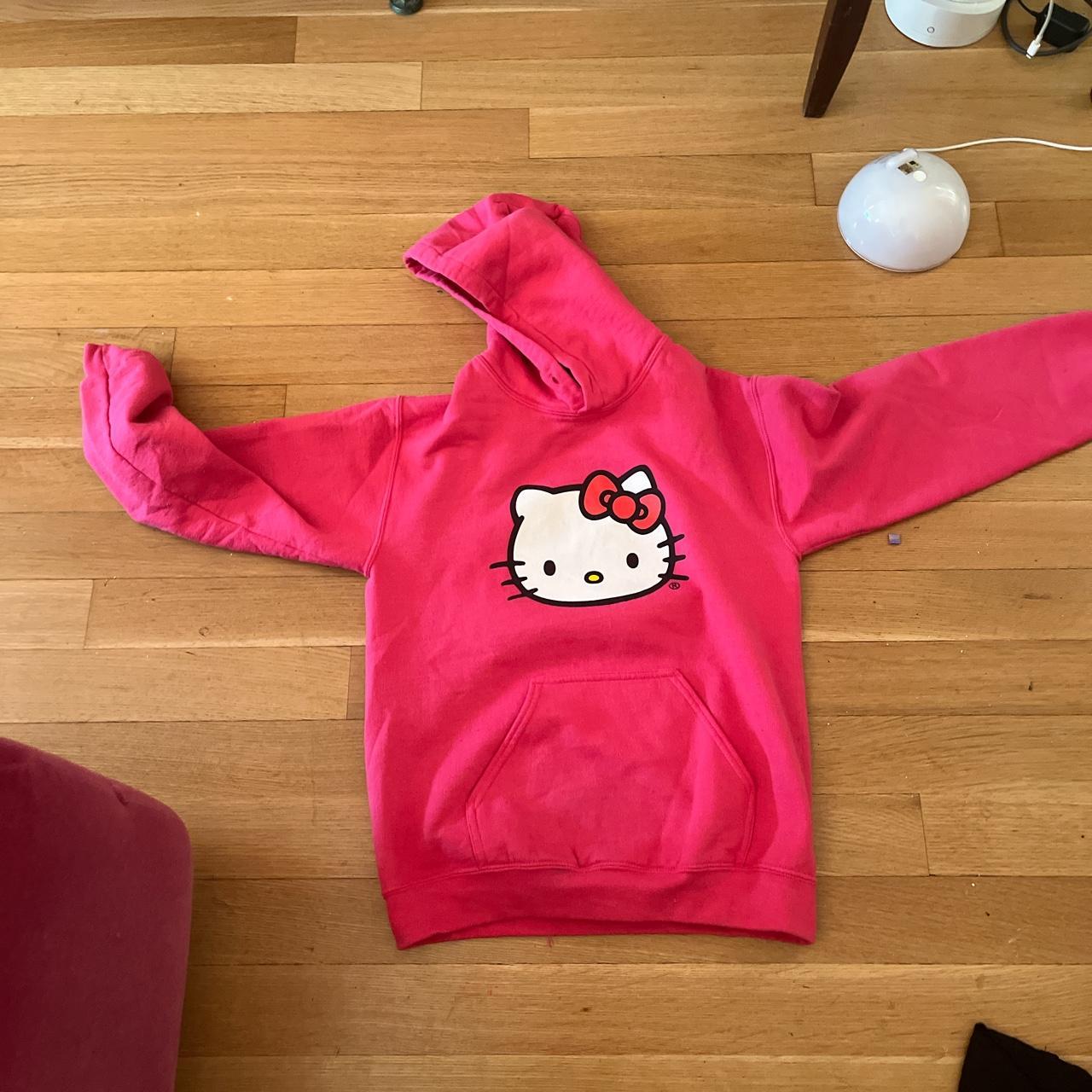 Anti Social Club Pink Hello Kitty Hoodie Pink Anti Social Social