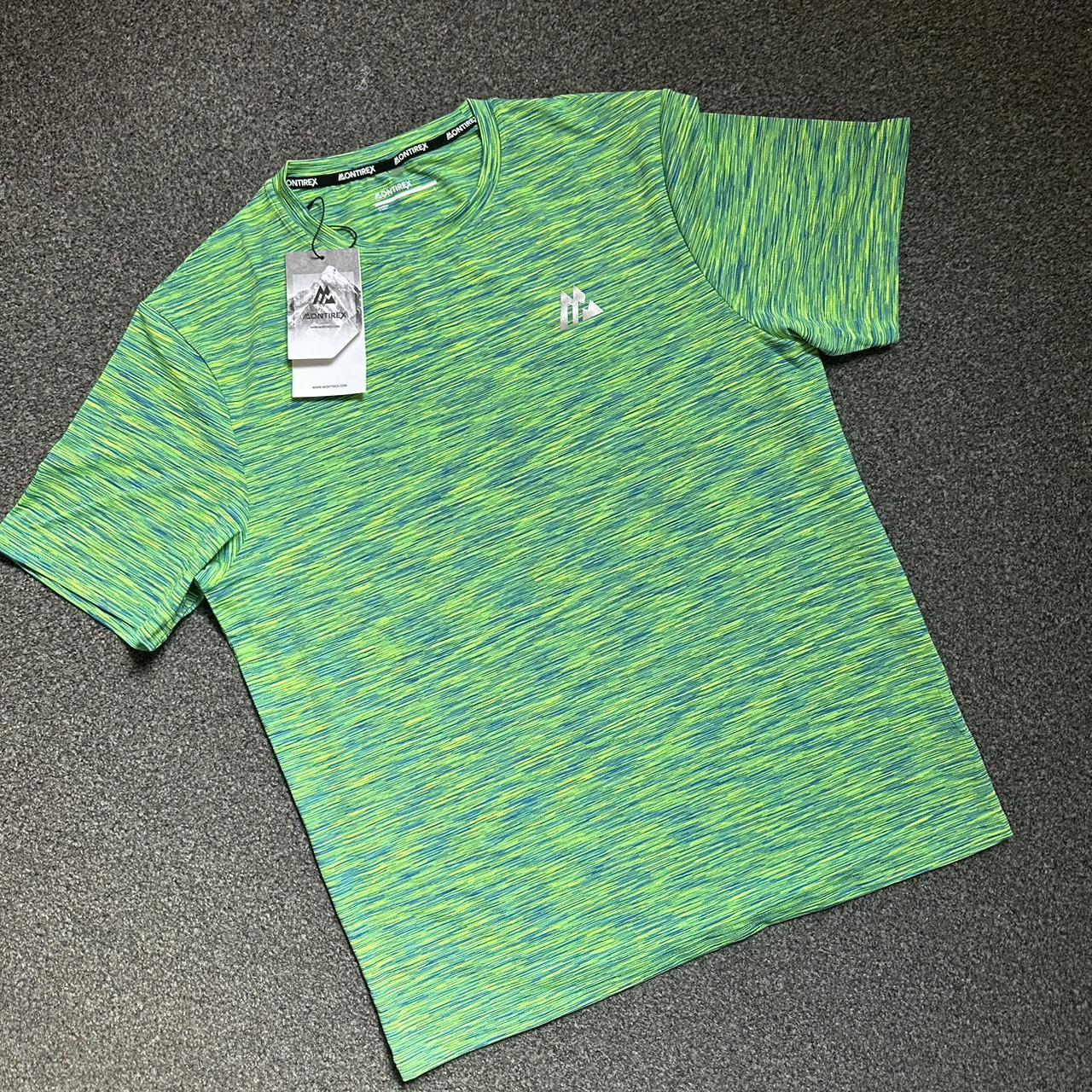 Montirex mens Trail 2.0 T-Shirt OG Neon/Green... - Depop