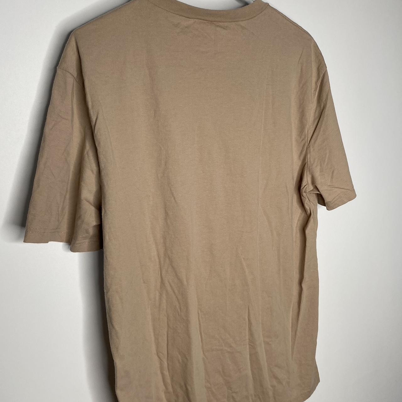 River Island Men's Tan T-shirt (4)