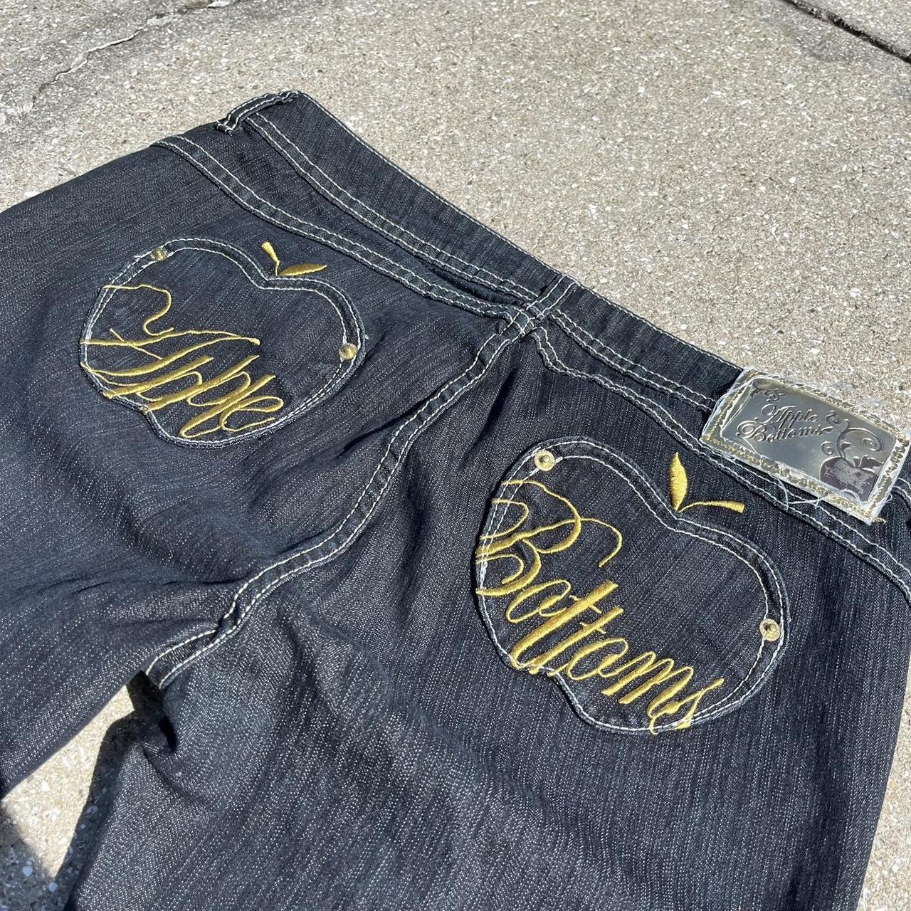 We Dont Talk About Apple Bottem Jeans Apple bottom jeans. Very hard pair of jeans with the... - Depop