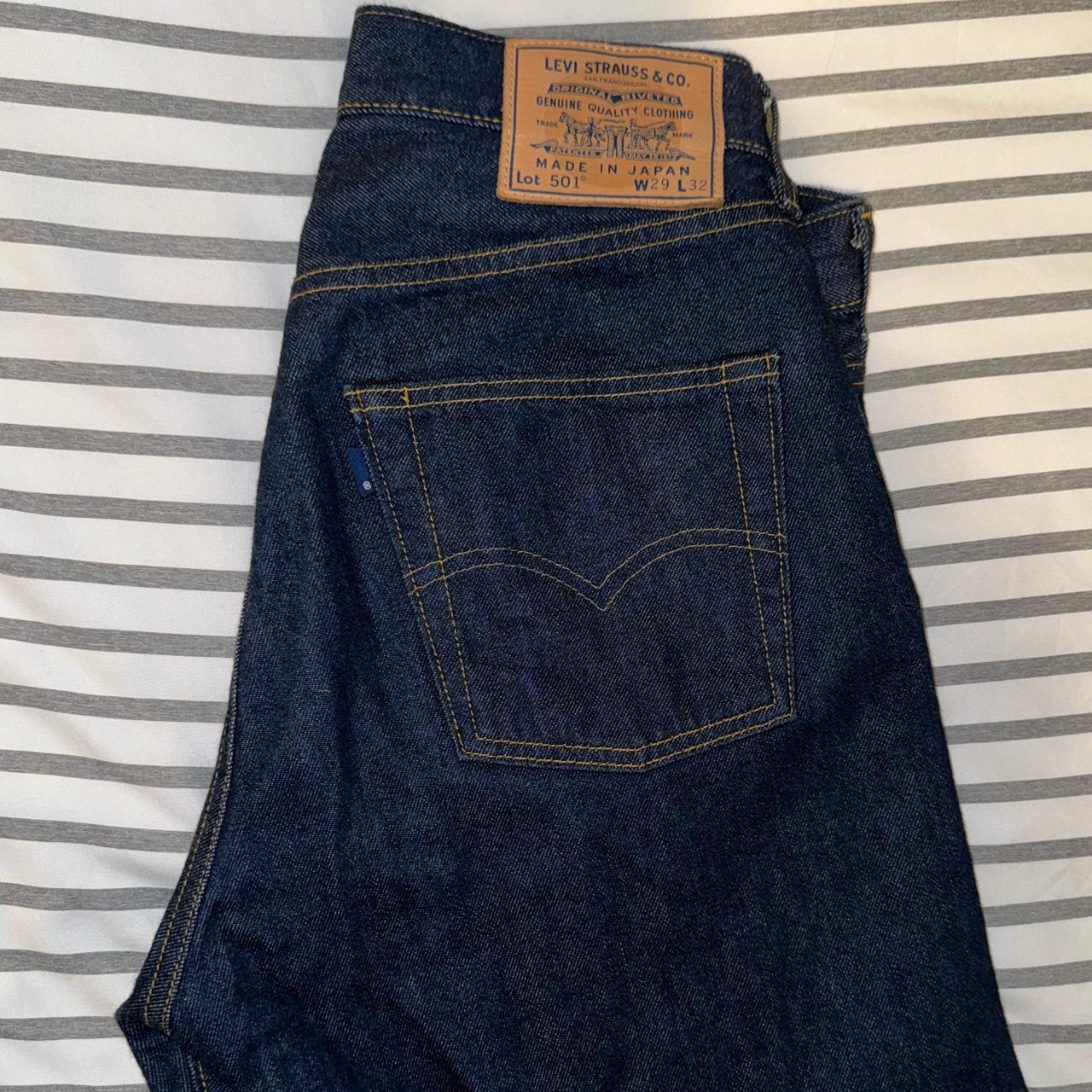 Levi's 501 1980s Selvedge Denim - Made in - Depop