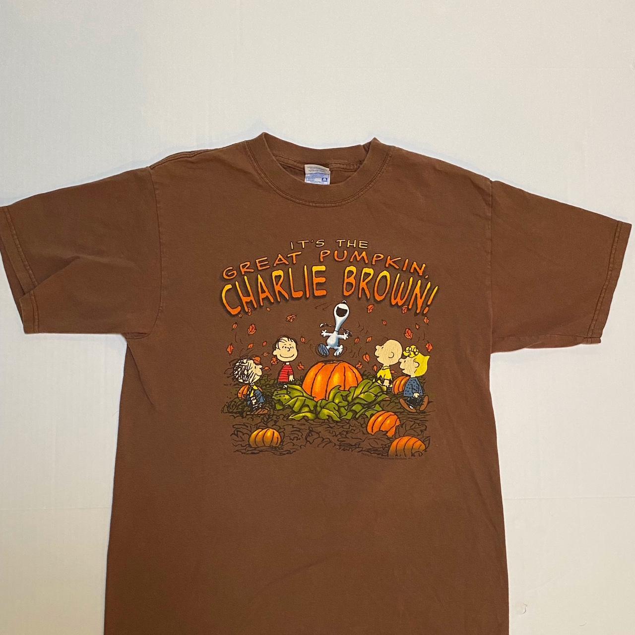 Charlie brown vintage shirt #fall... - Depop