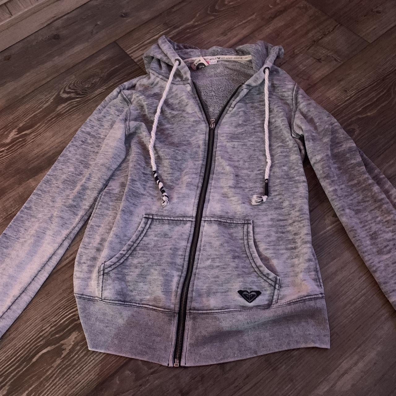 Roxy grey outlet hoodie