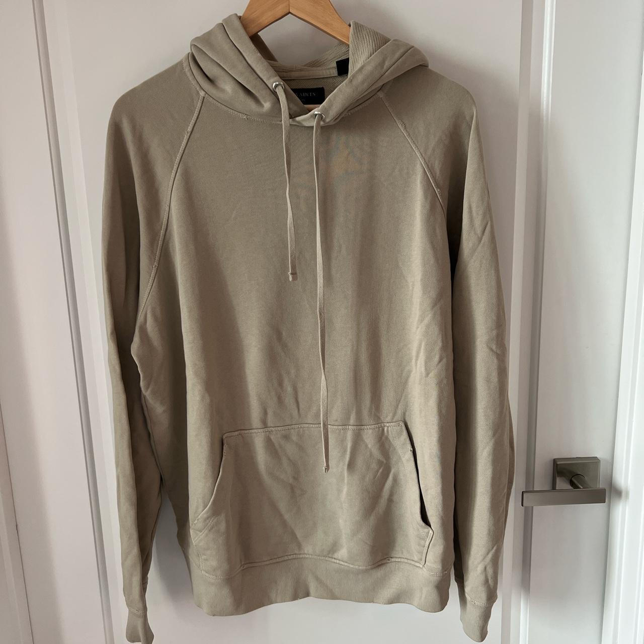 Allsaints oversized distressed hoodie Size... - Depop