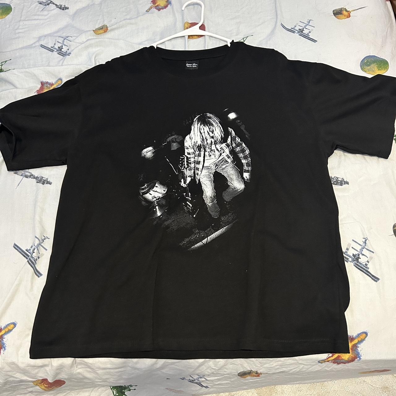 Number (N)ine x Charles Peterson Kurt Cobain Tee in | Depop
