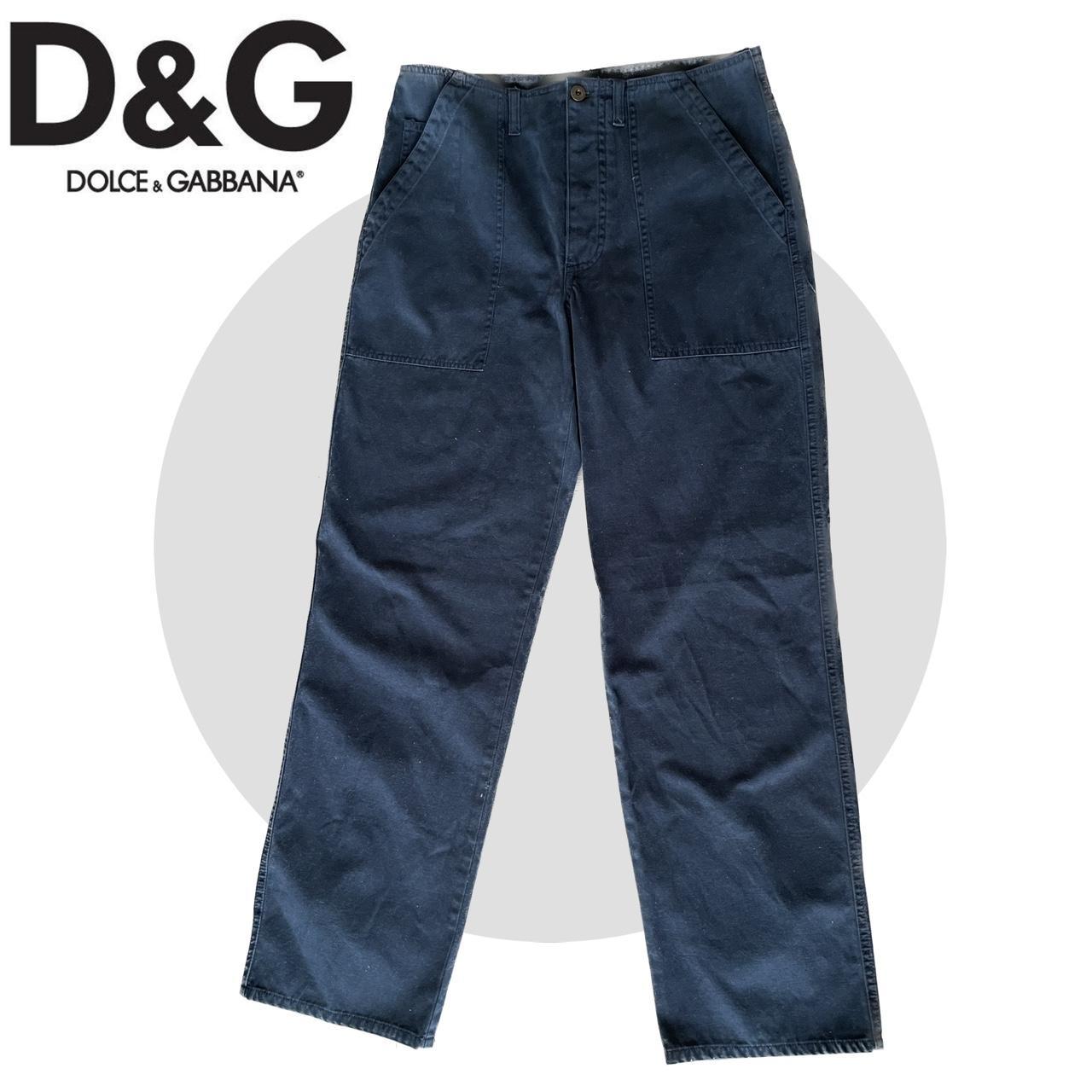 D.HYGEN Tapered Cargo Denim Trousers | Elixirgallery