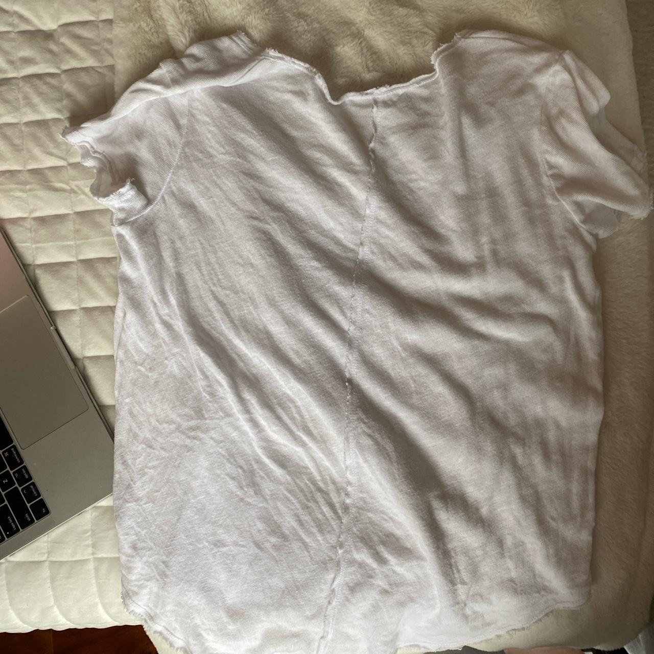 Project social white yes SIZE SMALL - Depop