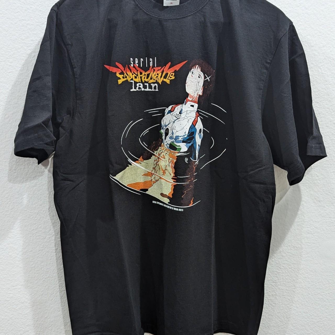 Lain Serial Experiment sz XL Boot Tee Anime JP | Depop