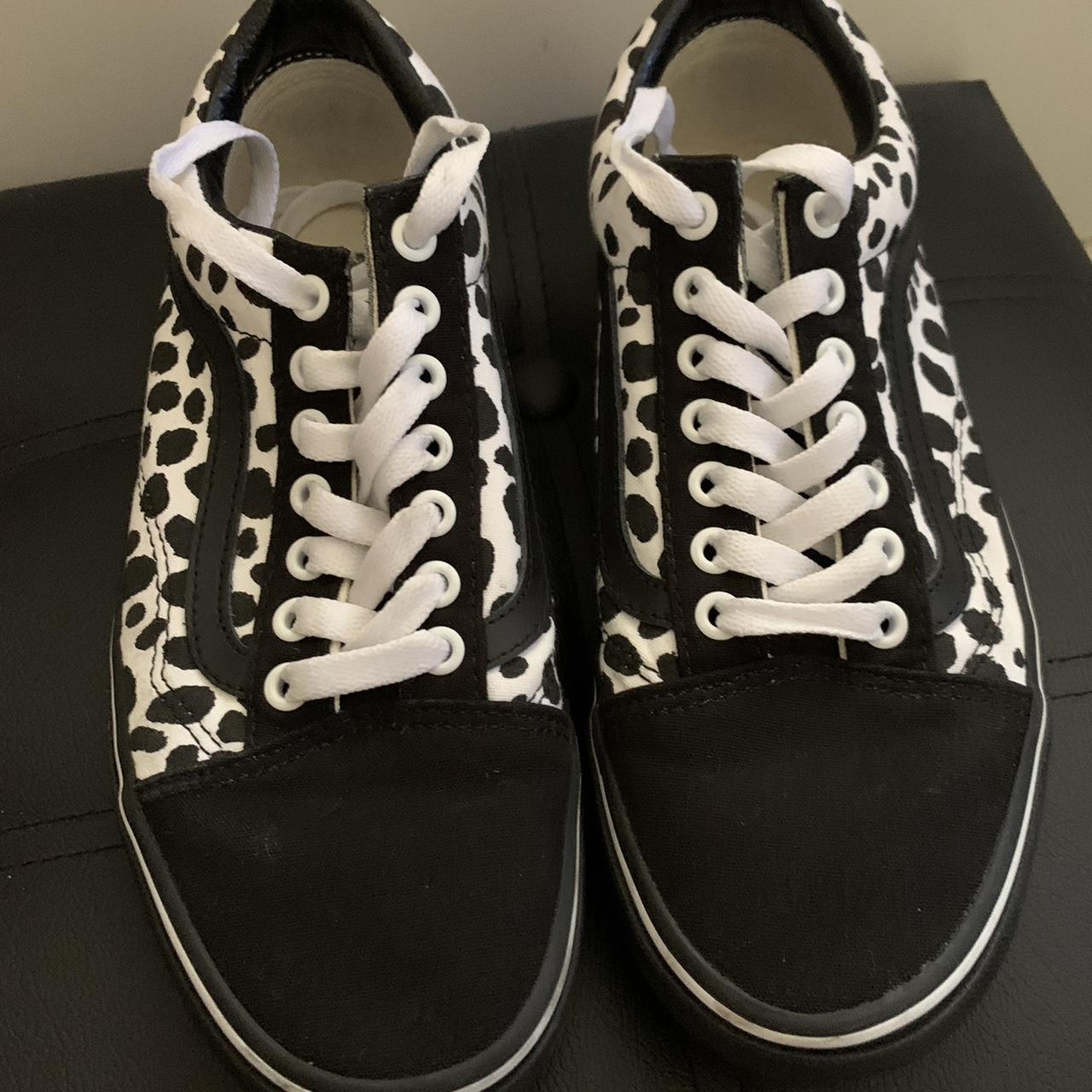 Vans on sale dalmatian shoes