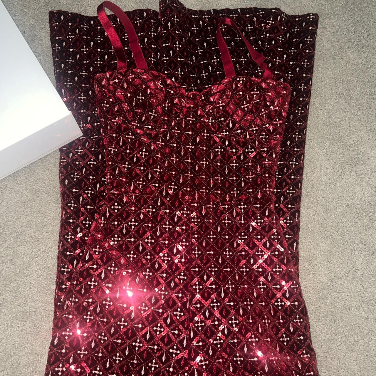 Nadine Marabi the hailey jumpsuit color red still... - Depop