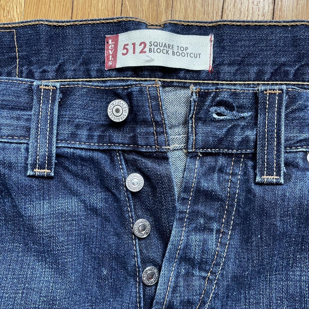 Levi’s 512 bootcut denim Made in South Africa Size:... - Depop