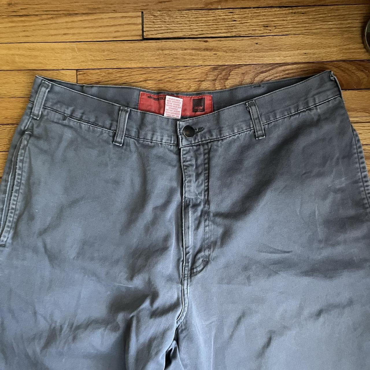 mossimo baggys. Chino type material. Fit like jncos;... - Depop