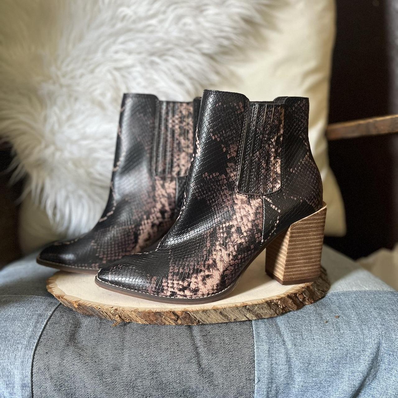 Steve madden snakeskin deals ankle boots