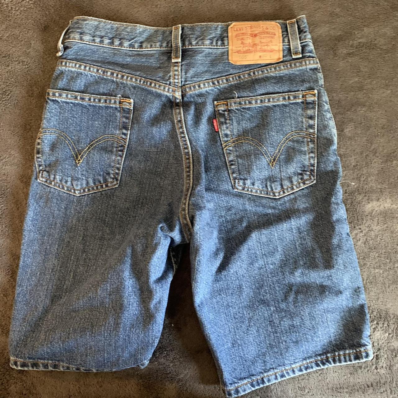 Size 30 Levi 505 Jorts Great Condition Willing to... - Depop