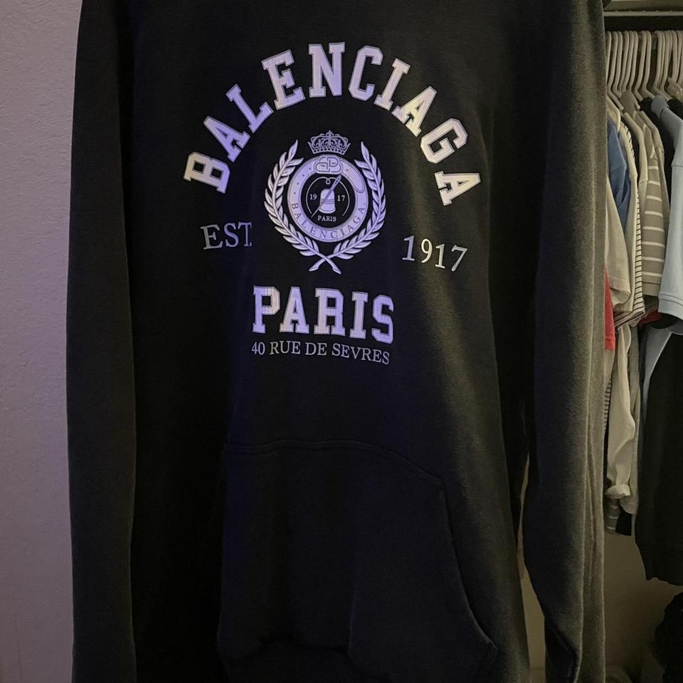 Balenciaga rue de sevres hoodie hot sale