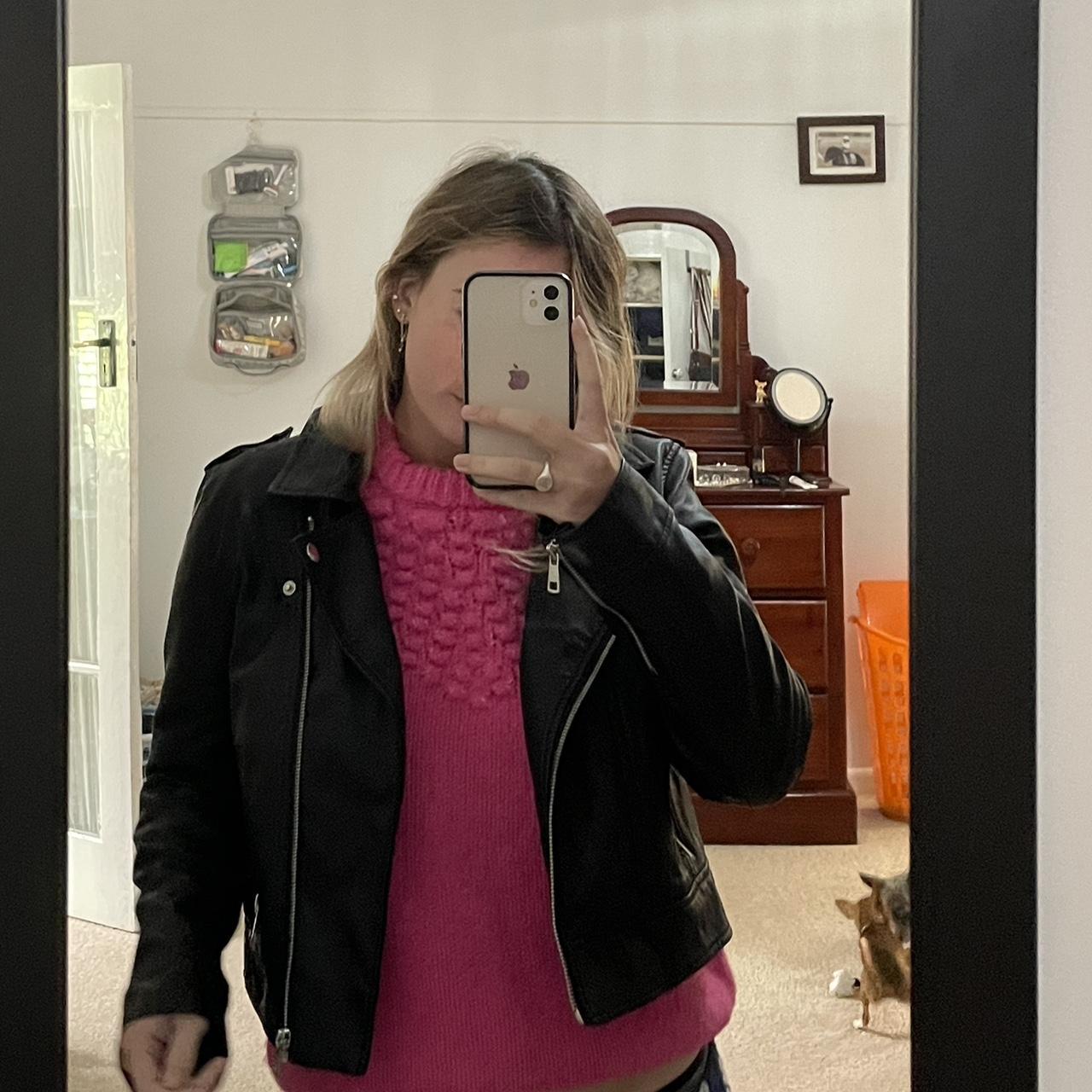 Dotti Women's Black Jacket Depop