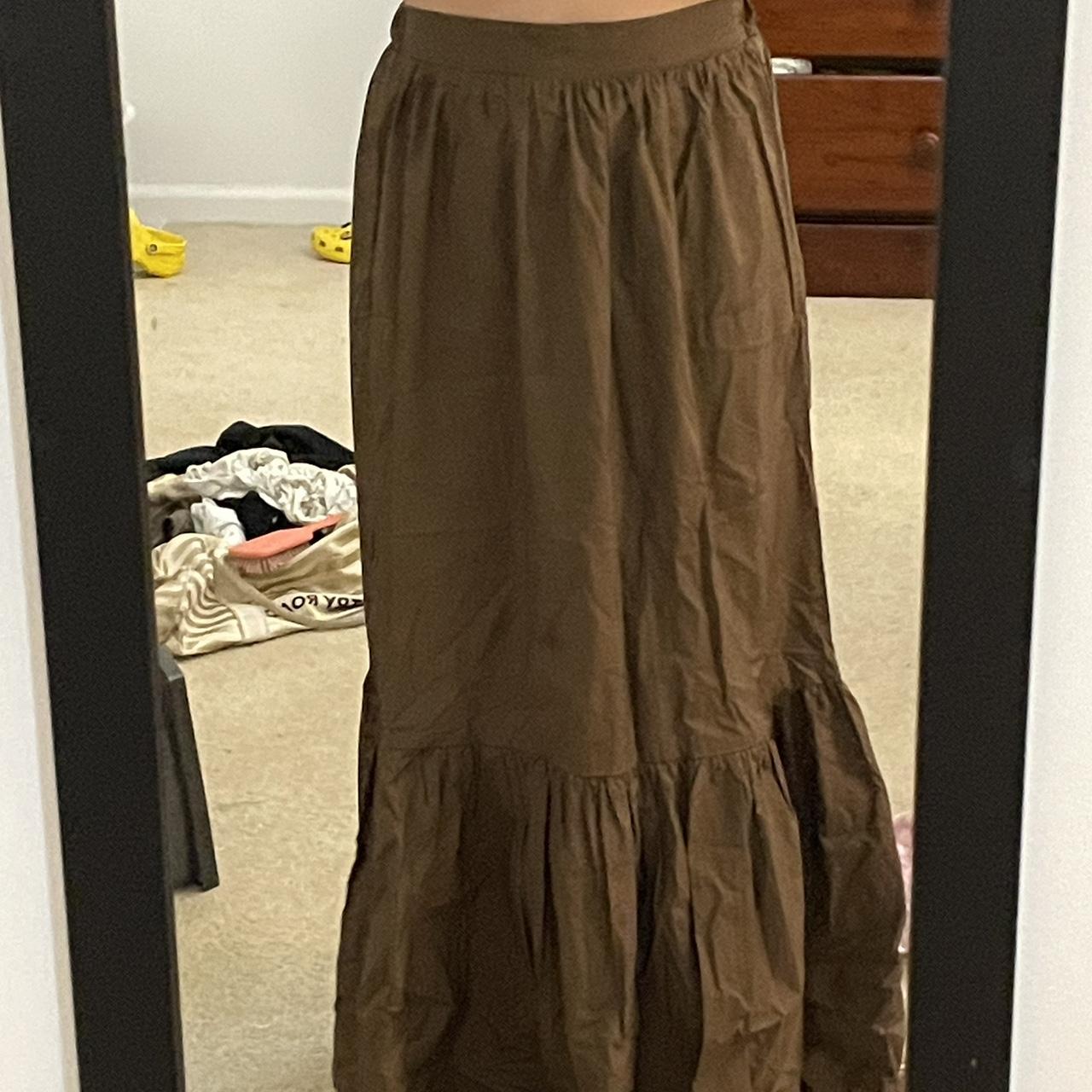 Glassons Women's Brown Skirt Depop