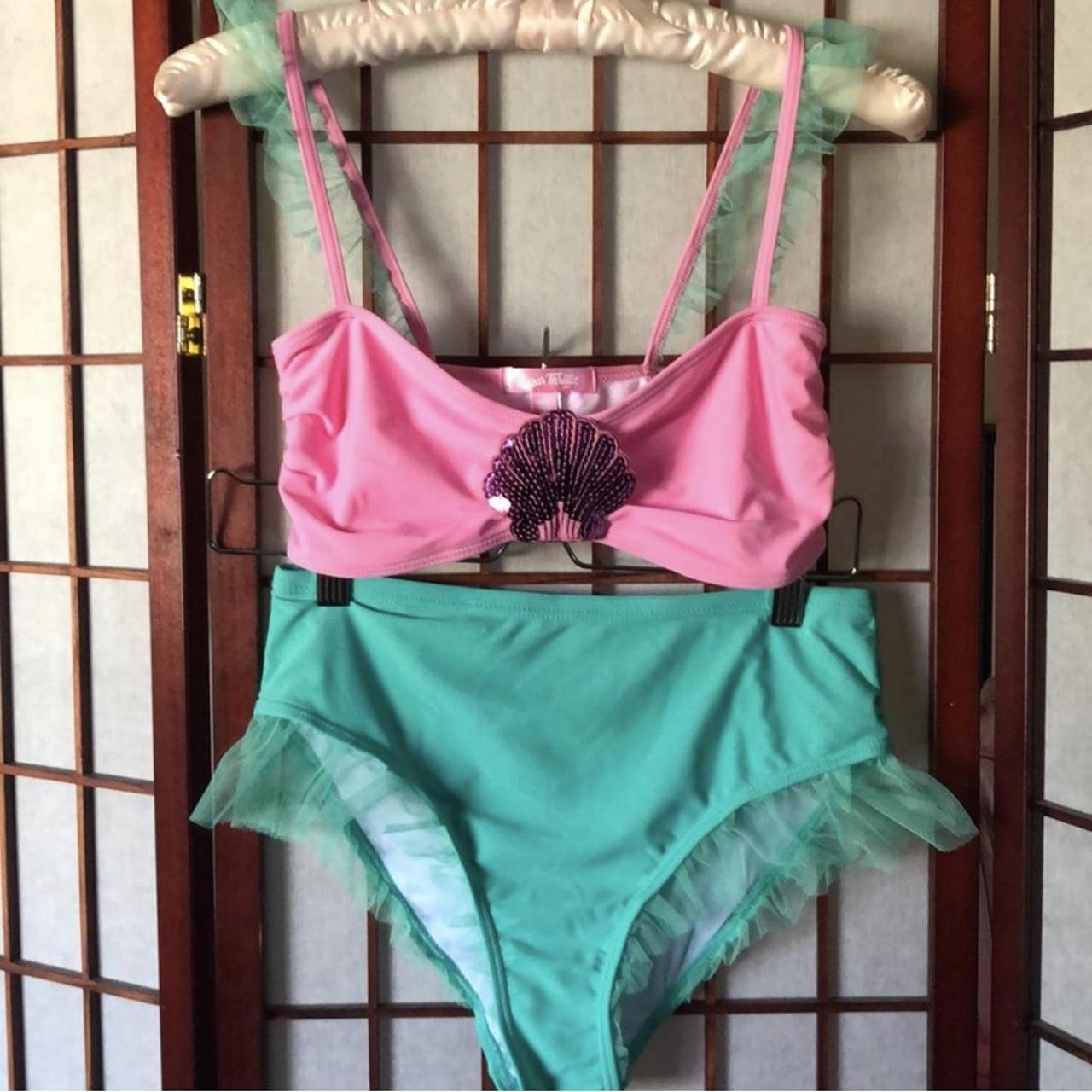 Sugar Thrillz Magic Melody Ruffled Bikini Set Never Depop