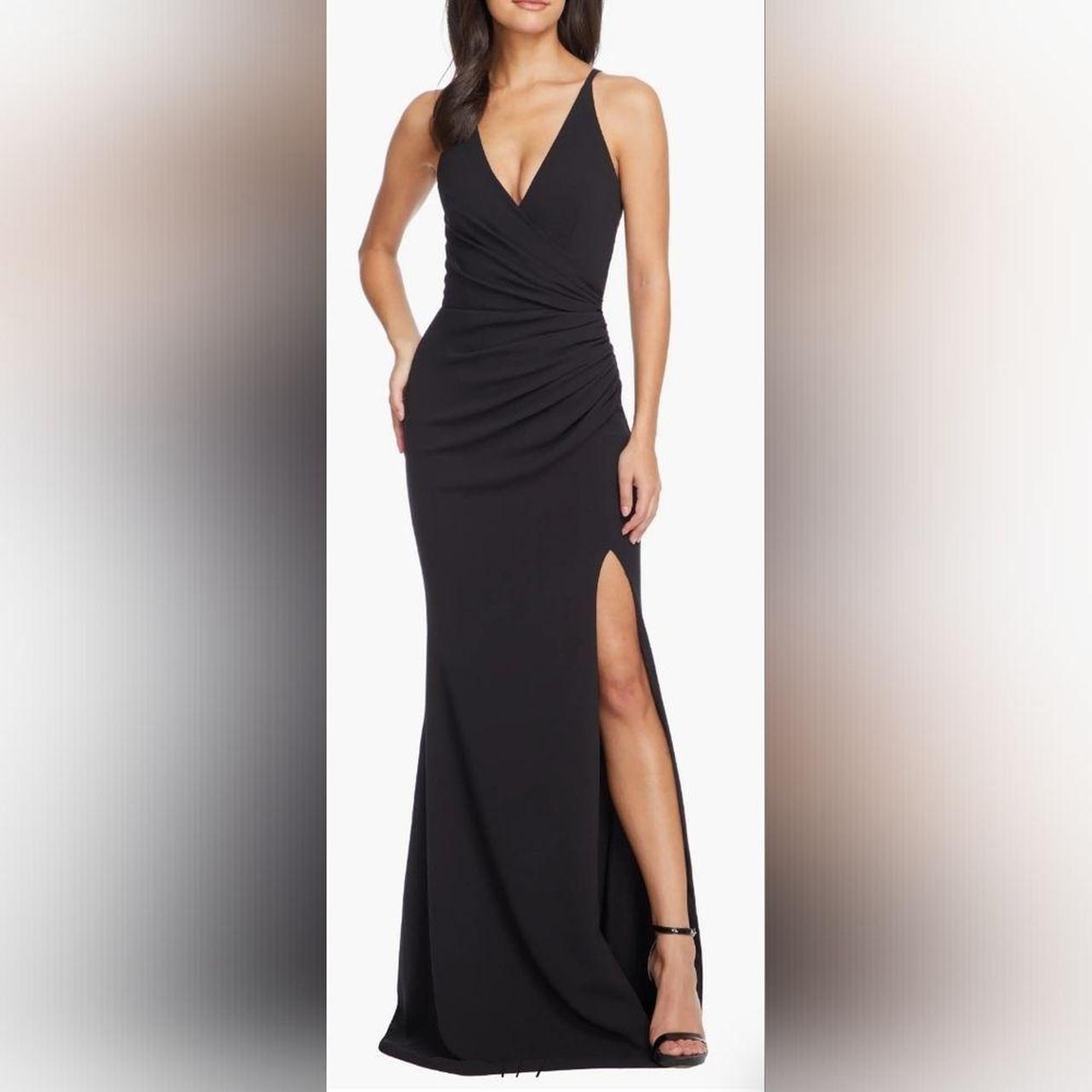 NWT Dress The Population Side Slit hotsell Gown