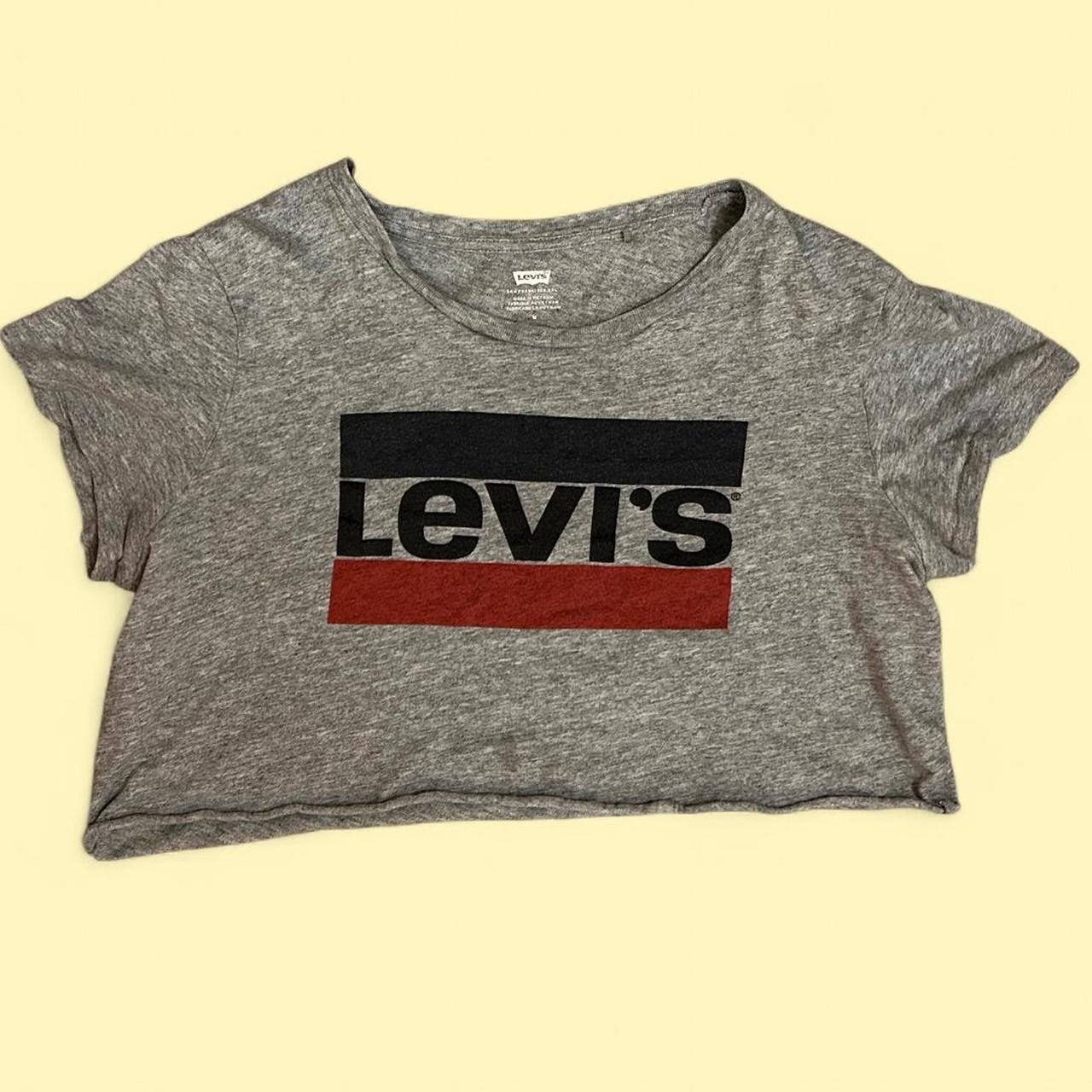 Levi's Women's Tank top - Grey - M – Levi cutoff … - image 1